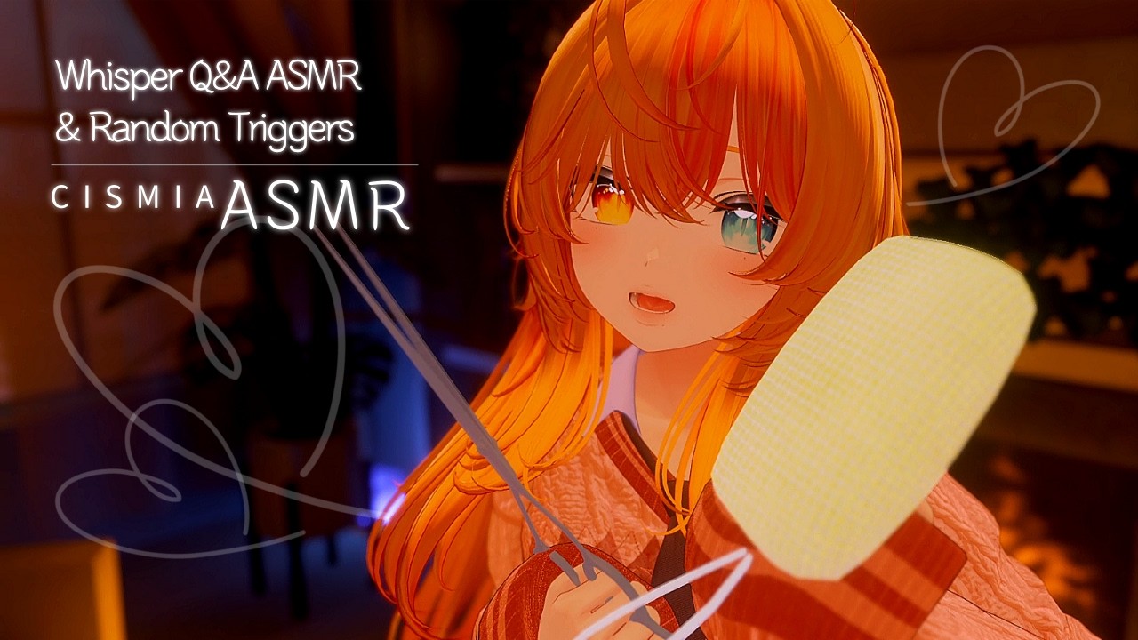 【ASMR】Whisper Q&A | Random Triggers 😴✨