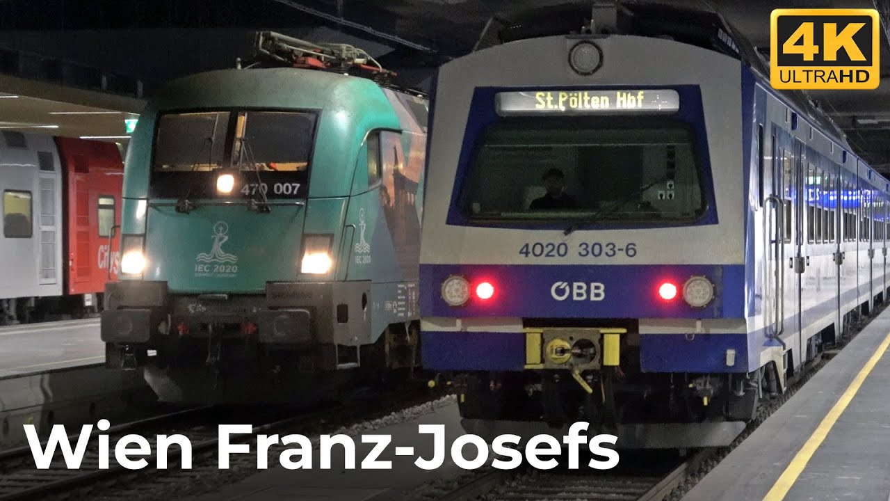 Österreichisch Züge Vlog #212 - Wien Franz-Josefs-Bahnhof 15.10.2023