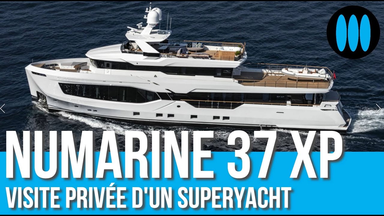 NUMARINE 37 XP - частный тур по суперяхте стоимостью 12 миллионов евро