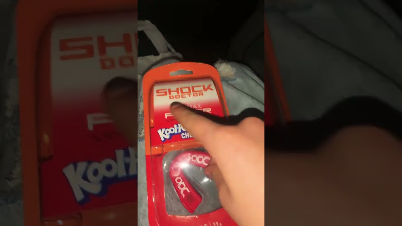 Opening my new kool air mouth guard!