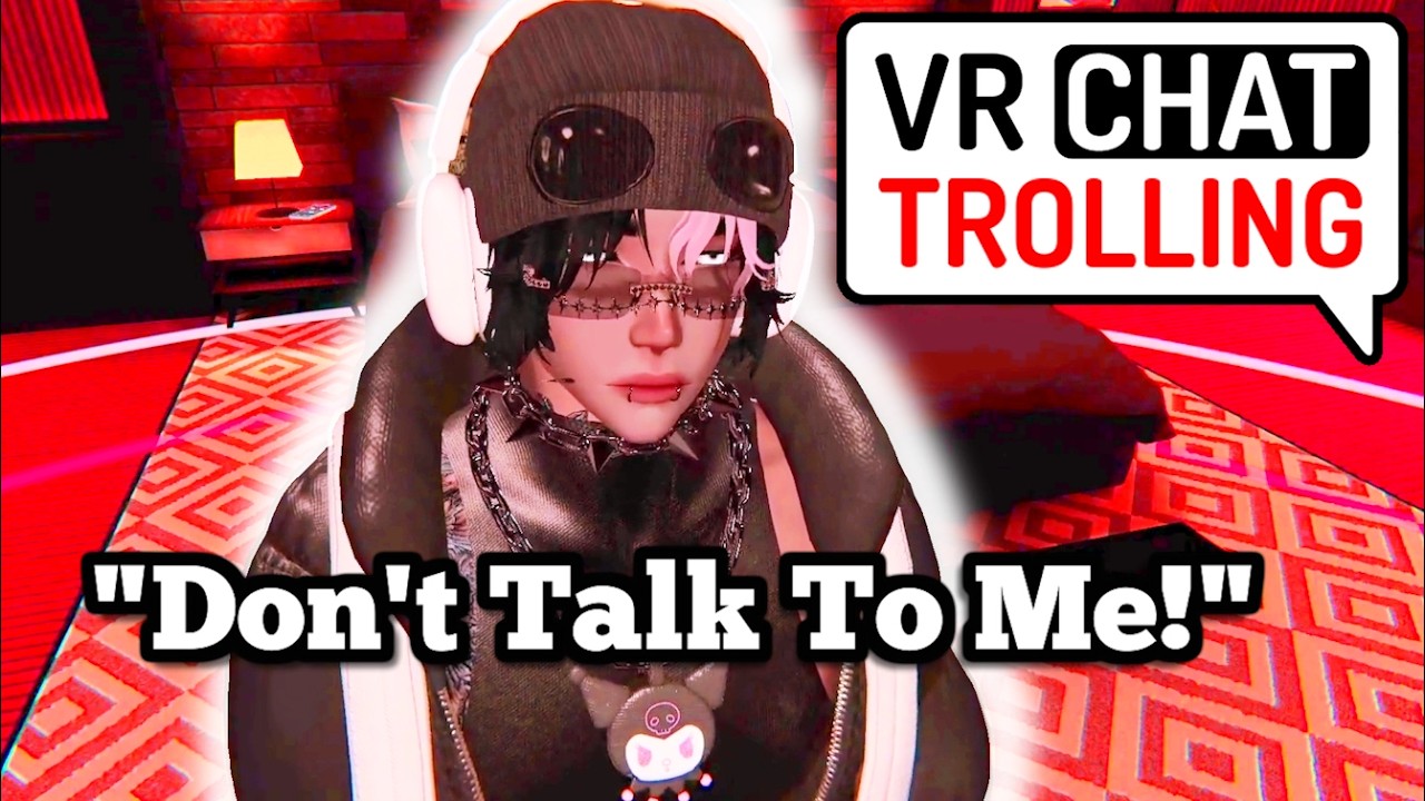 Спорим со случайными людьми из VR ни о чём 😂 &mdash; VRChat Trolling