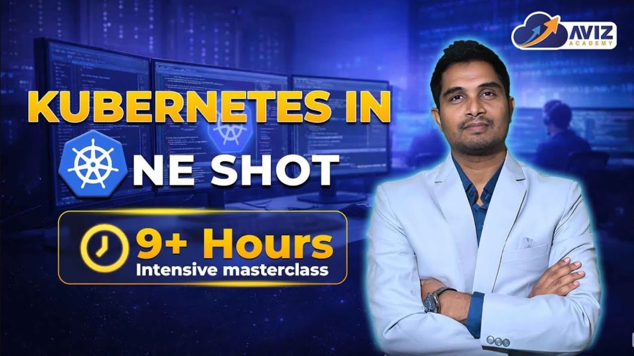 Kubernetes in One shot | EKS with Avinash | Aviz Academy