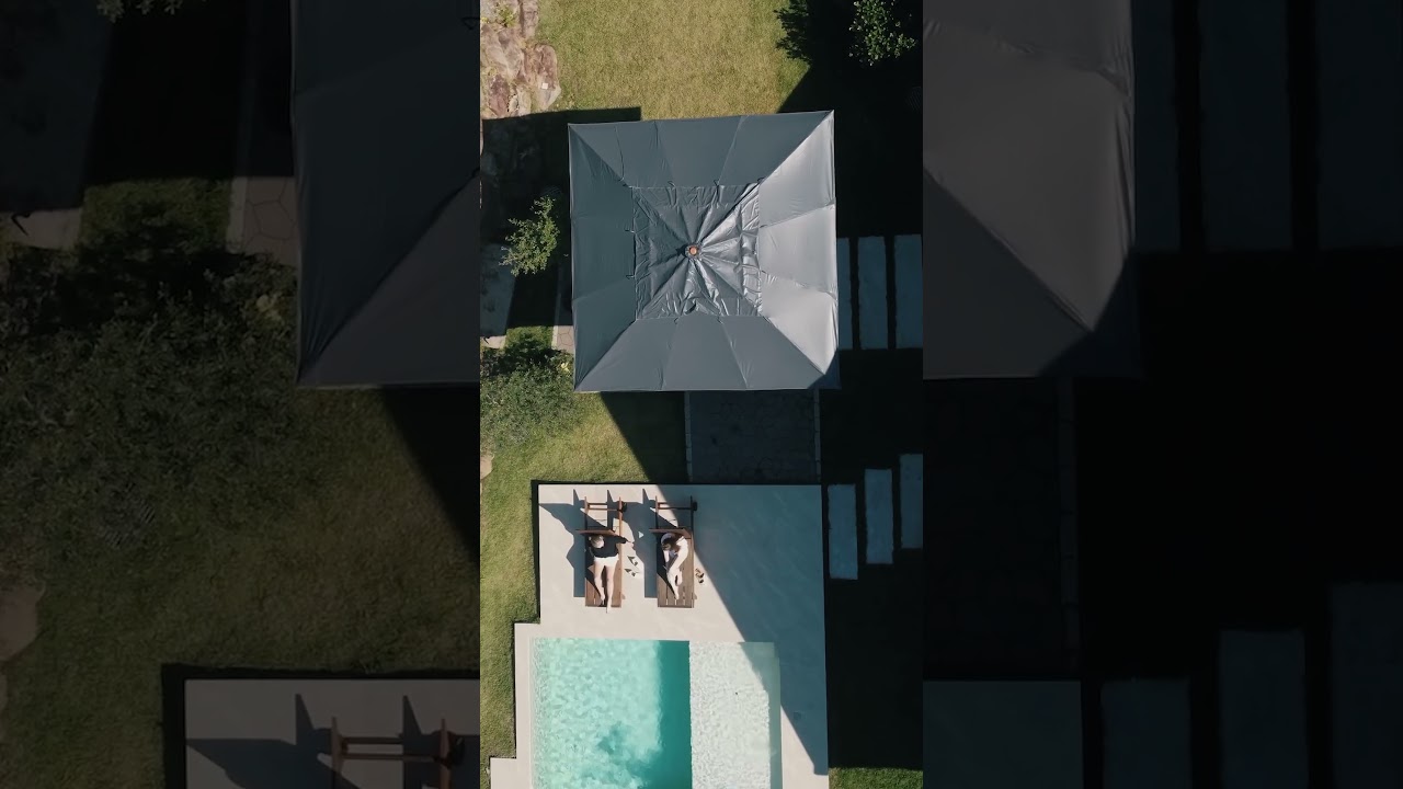 OMBRELONE CENTRAL SUPREMO - ARMA&Ccedil;&Atilde;O QUADRADA