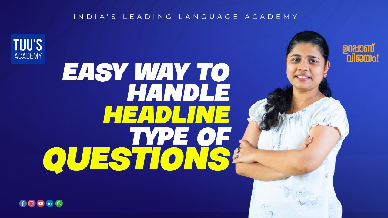 OET Reading | Easy Way to Handle Headline Type of Questions