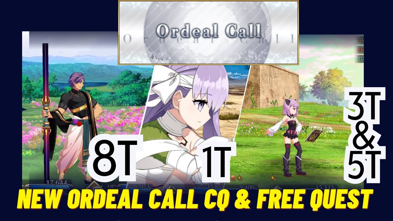 The Kaurava in All Their Splendor (CQ) + 2 new Free Quest Ordeal Call 90★ [FGO NA][Fate/Grand Order]