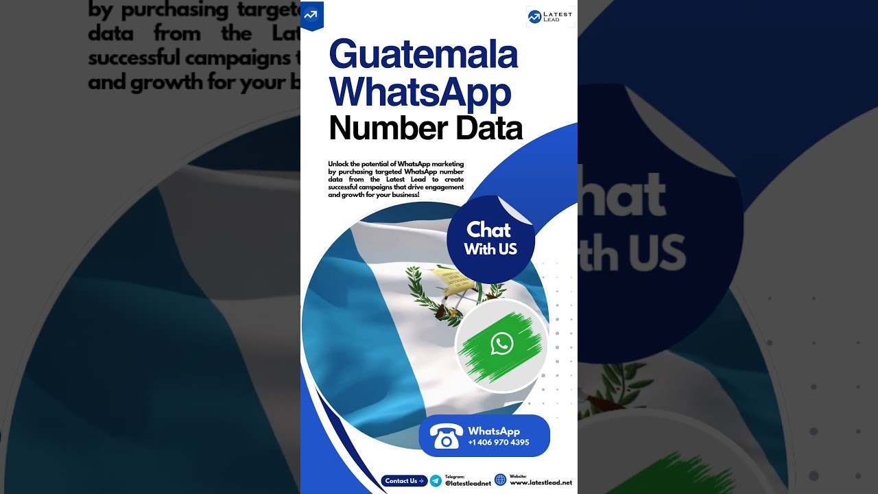 Guatemala WhatsApp Number Database | Latest Lead