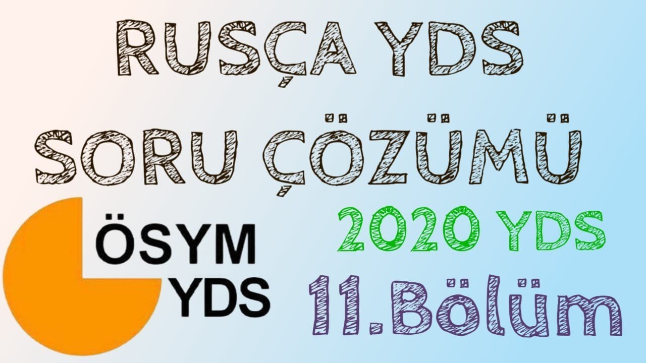 YDS Rus&ccedil;a Soru &Ccedil;&ouml;zme Teknikleri/YDS Rus&ccedil;a Soru &Ccedil;&ouml;z&uuml;mleri/Rus&ccedil;a YDS Hazırlık/Anlamı B&uuml;t&uuml;nl&uuml;ğ&uuml;