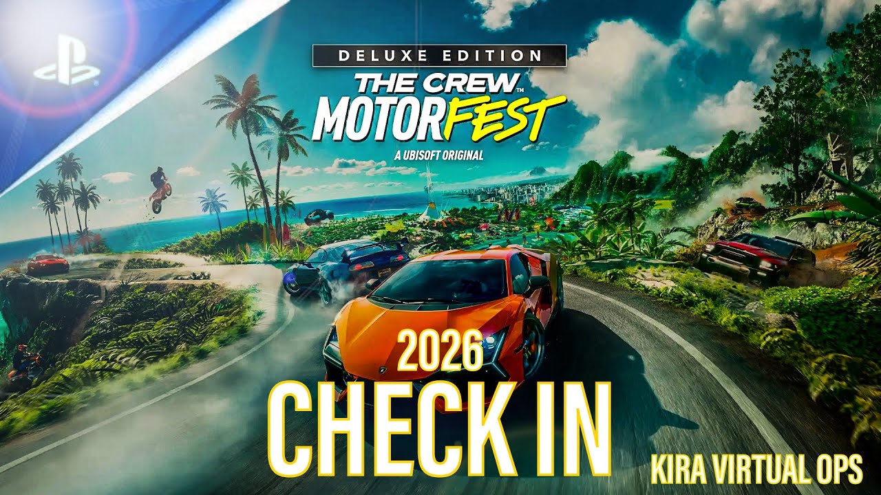 THE CREW MOTORFEST: DELUXE EDITION ᕈS5 🎮 : CHECK IN 2026