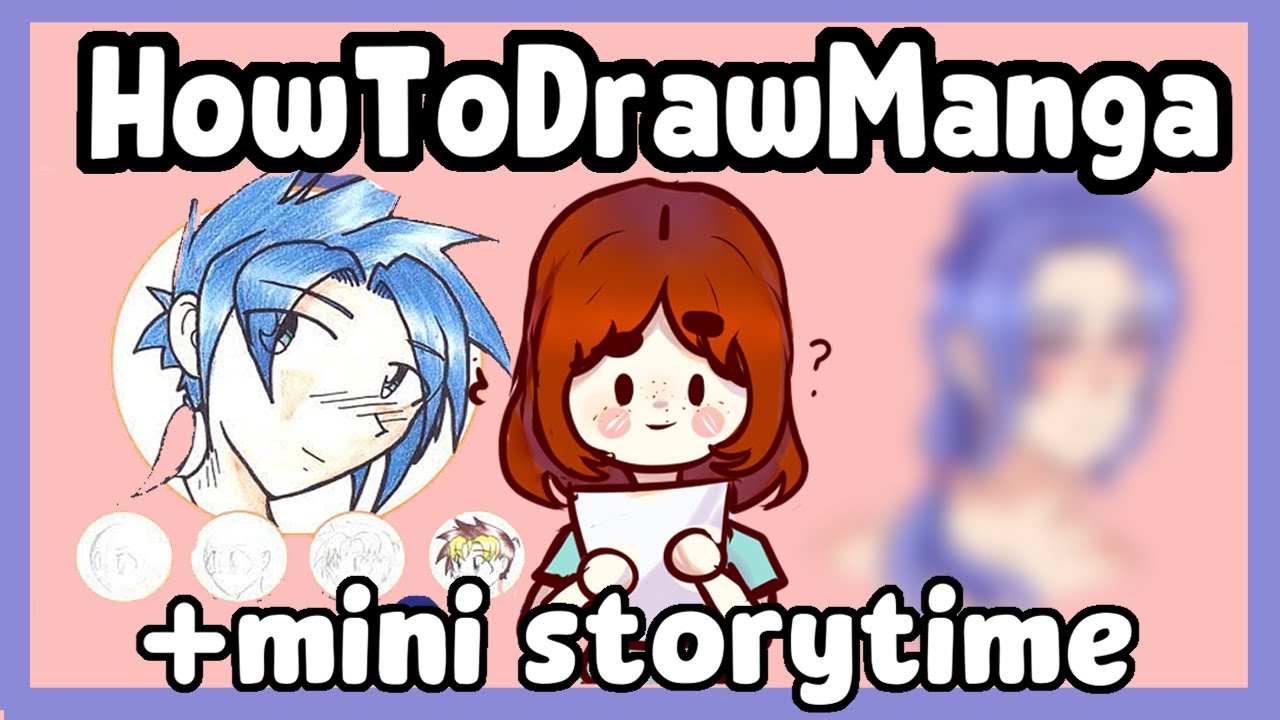#HowToDrawMangaRedraw + mini storytime // speedpaint