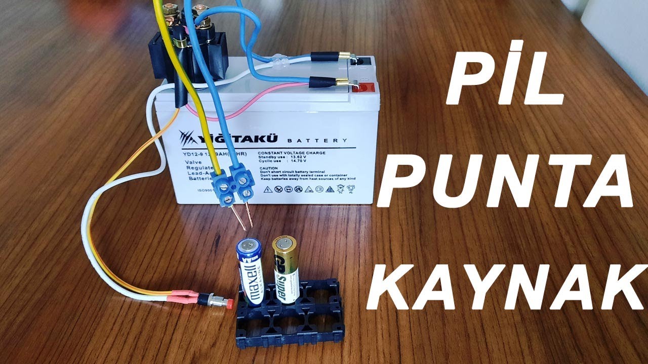 Pil Punta Kaynak Makinesi Nasıl Yapılır?