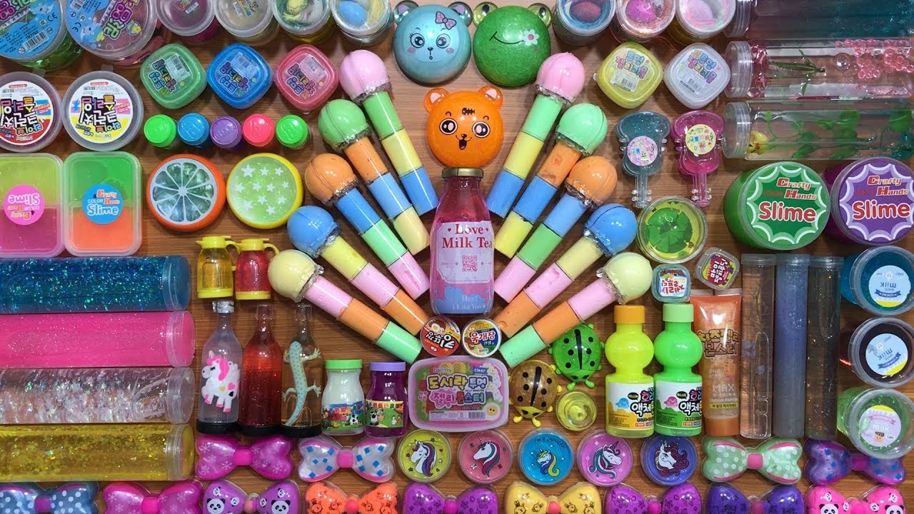 MIXING ALL MY STORE BOUGHT SLIME AND PUTTY !! SATISFYING SLIME VIDEOS
