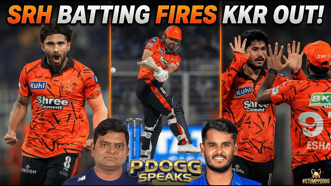 A 65-RUN DEMOLITION AT EDEN! | KKR vs SRH Review: Head, Abhishek & Klaasen Explode | Pdoggspeaks