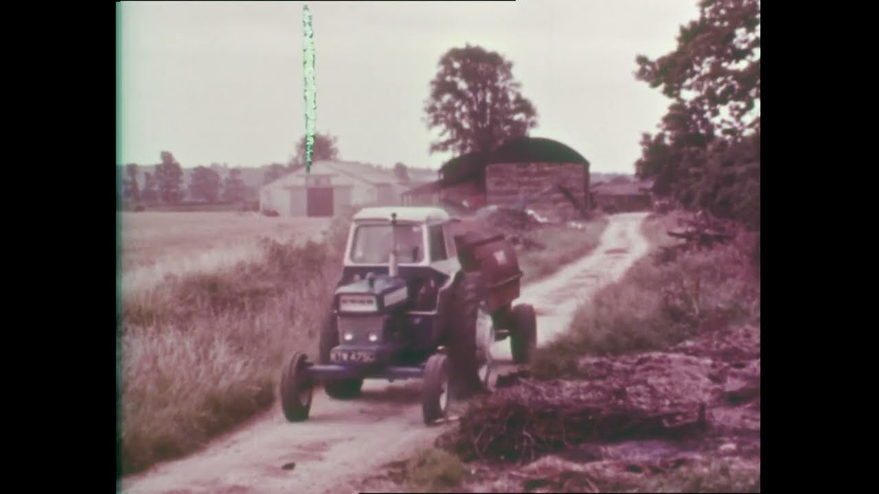 FASTER BY FORD ARCHIVE FILM -  MANURE SPREADING