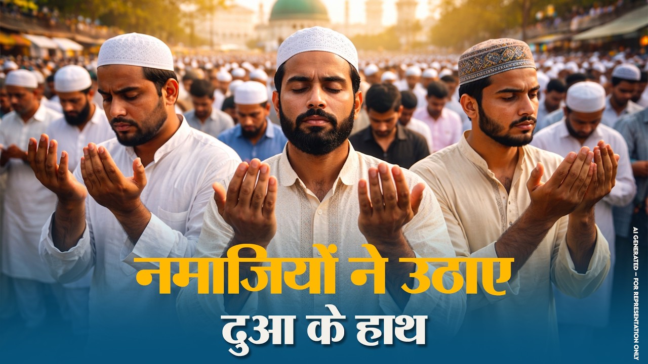 Muzaffarpur के Ramzan के आखिरी जुमा पर कंपनीबाग मस्जिद में उमड़ा जनसैलाब