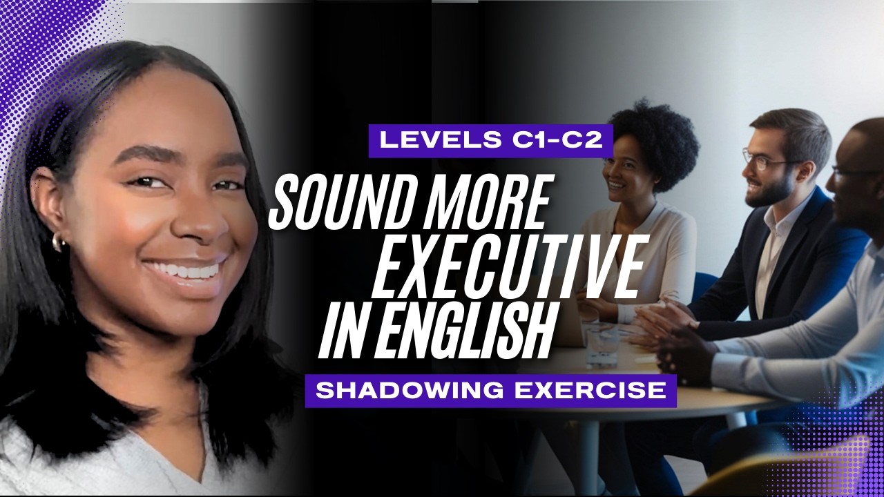 Professional English Shadowing: Sound Fluent With These Phrases