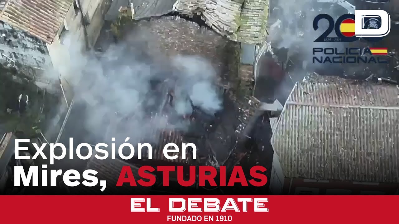 Cinco de los heridos en la explosión de Mieres continúan en el hospital, tres de ellos graves