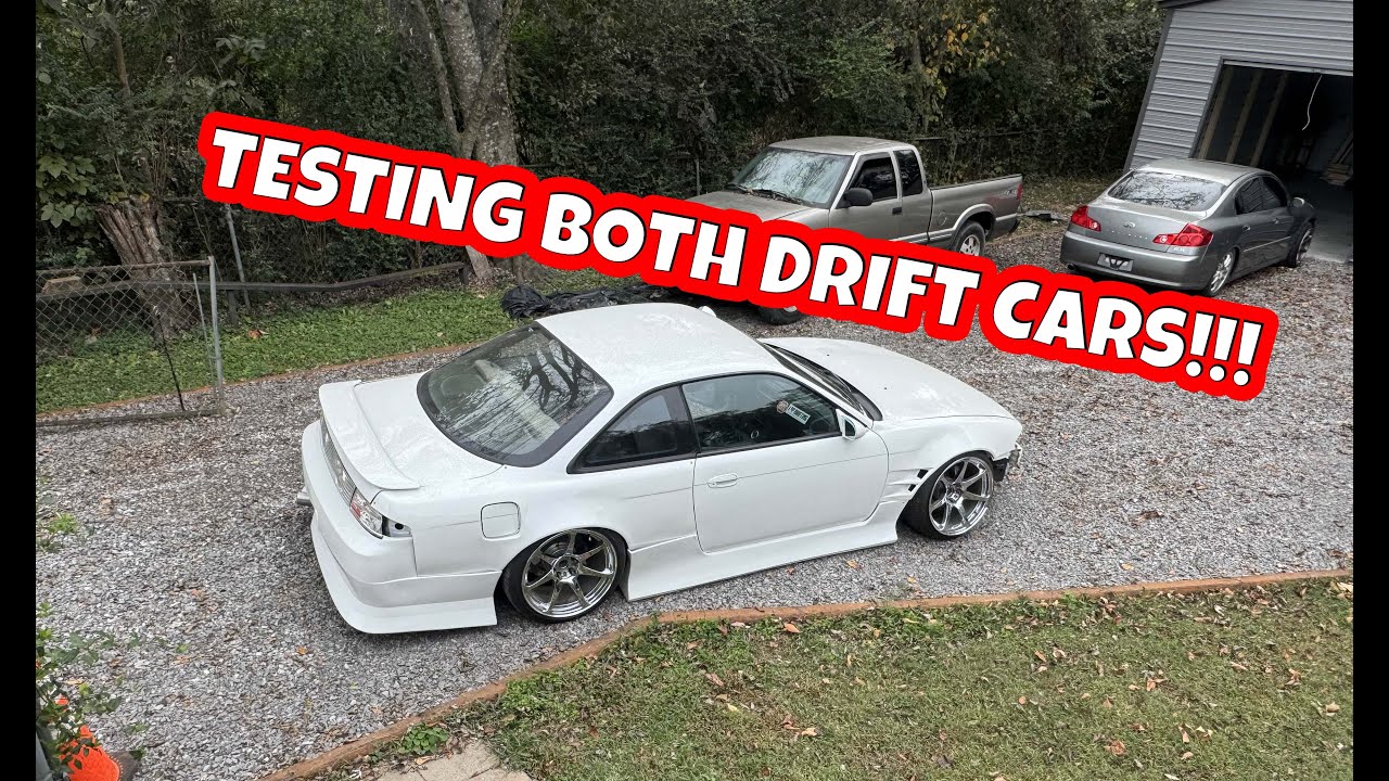 TEST DRIVING THE DRIFT CARS!!!