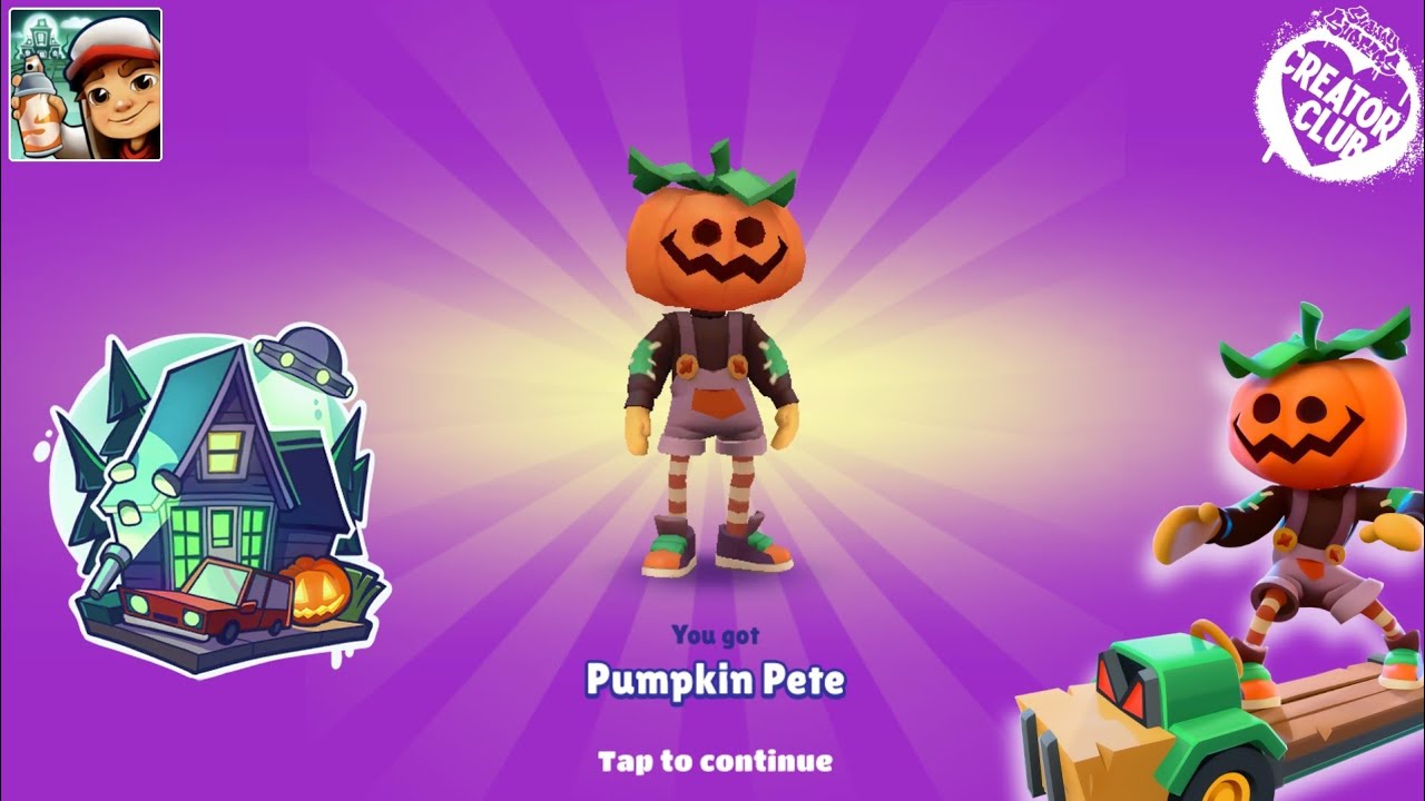 Subway Surfers Haunted Hood 2024 : Pumpkin Pete 🎃 by Completing Floor is Lava 🌋🌋 Challenge 2024