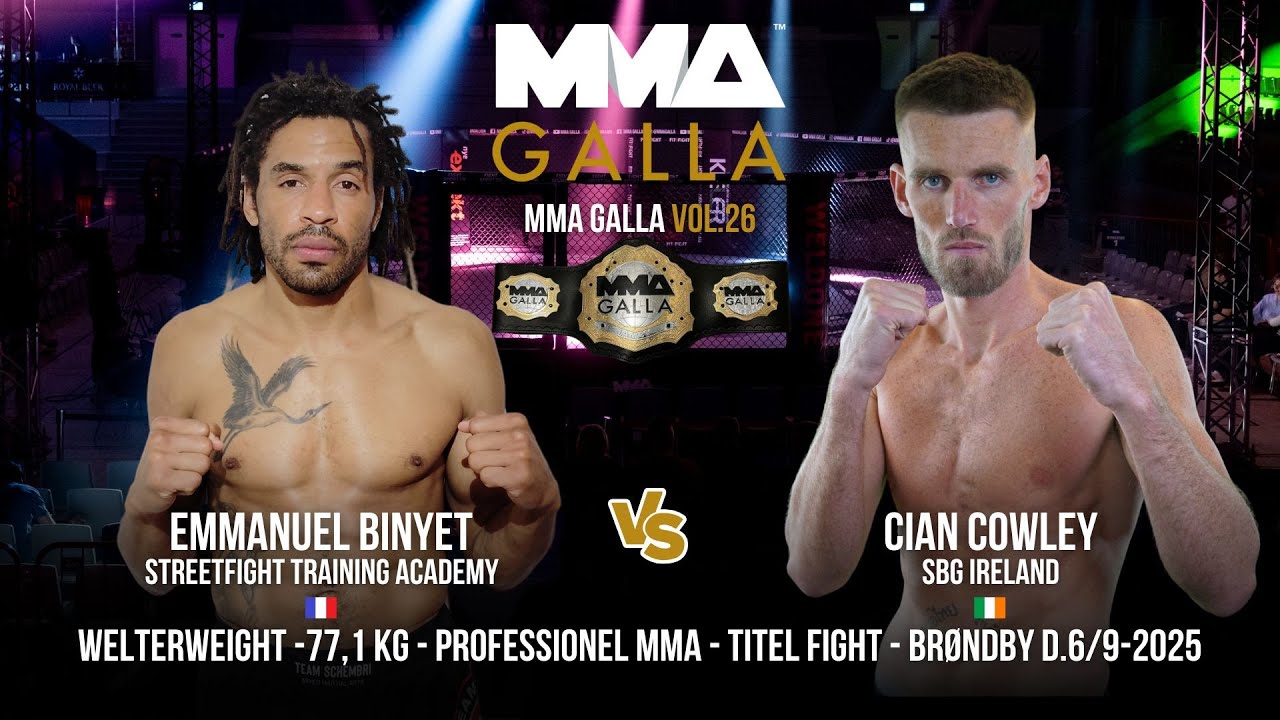 Emmanuel Binyet (Streetfight Training Academy (FR)) Vs. Cian Cowley (SBG Ireland (IR))
