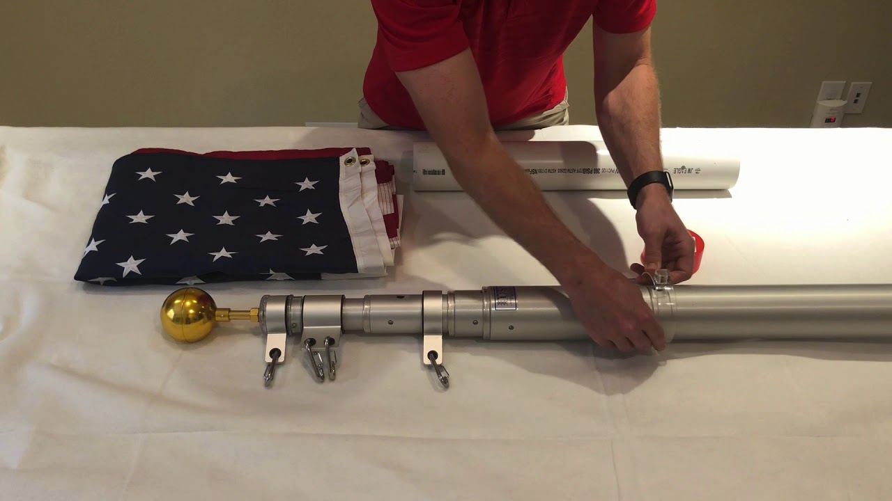 Heavy Duty Telescoping Flagpole