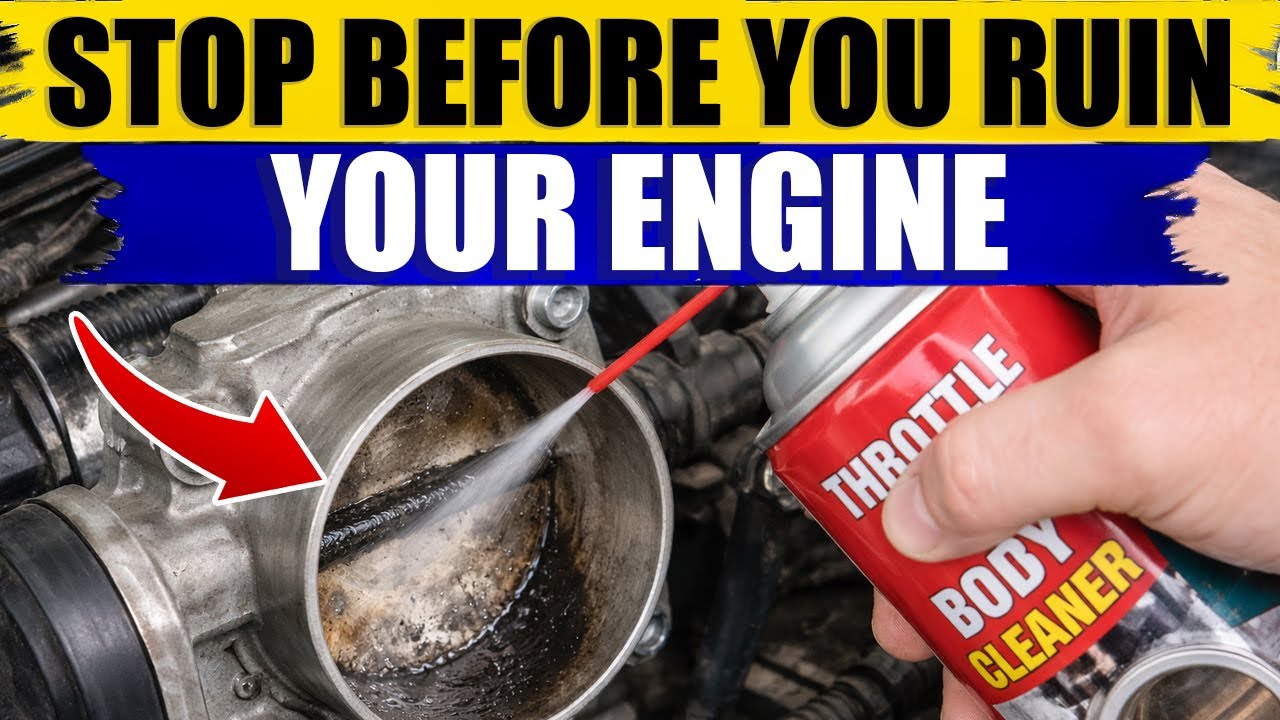 STOP Cleaning Your Throttle Body Like This – It’s Killing Your Engine!