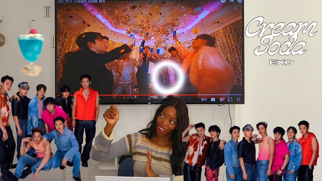 EXO 엑소 'Cream Soda' MV REACTION | I need that blue drink 🍸!!! | Umme and Rebecca