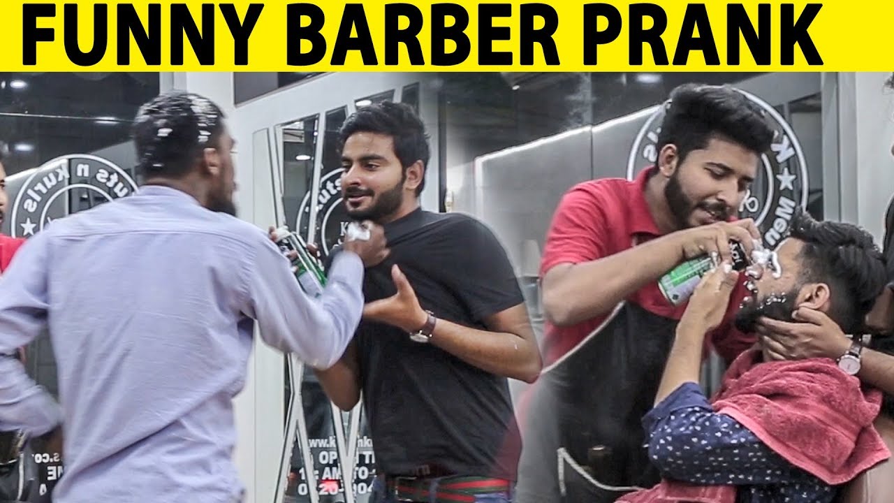 Funny Barber Prank and Mad Assistant - Lahori PrarnkStar