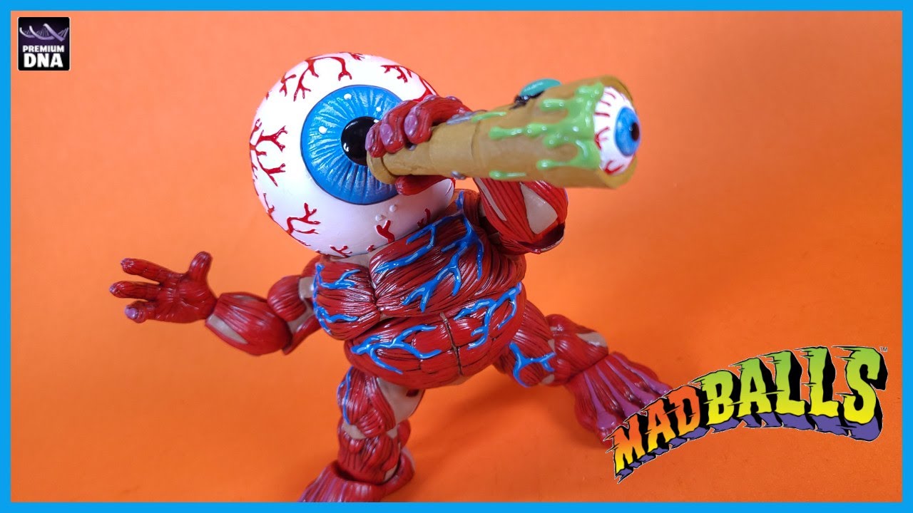 PremiumDNA Madballs Wave 1 OCULUS ORBUS Action Figure Review