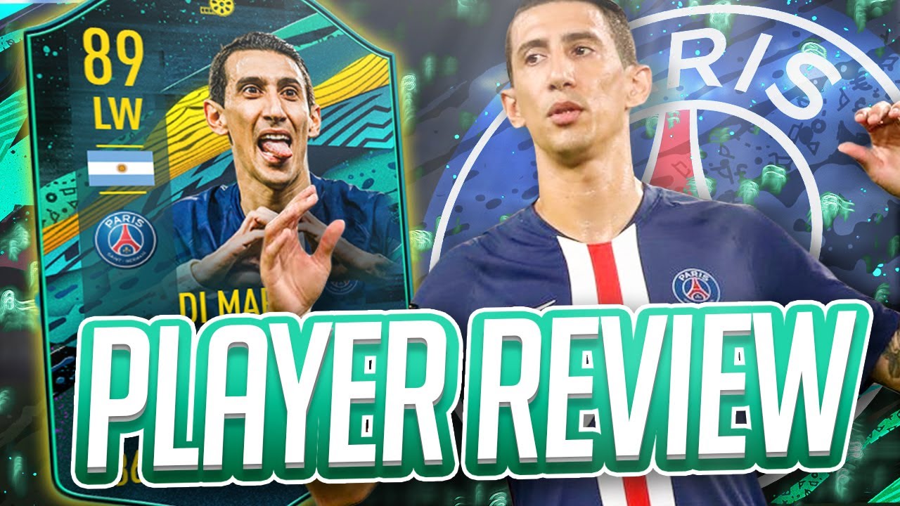 IS HE WORTH IT? 89 PLAYER MOMENTS DI MARIA PLAYER REVIEW! - FIFA 20 Ultimate Team