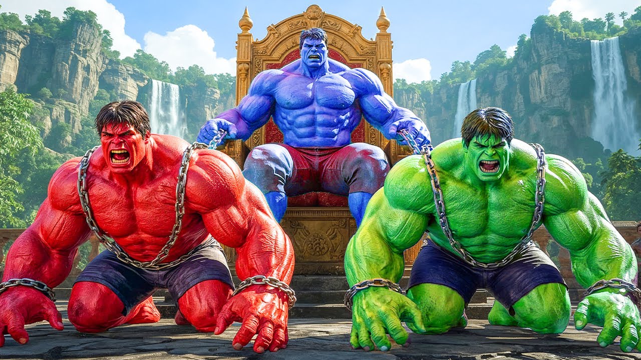 RED HULK vs HULK EPIC BATTLE! However, BLUE HULK Unexpected SAVE Changes Everything!