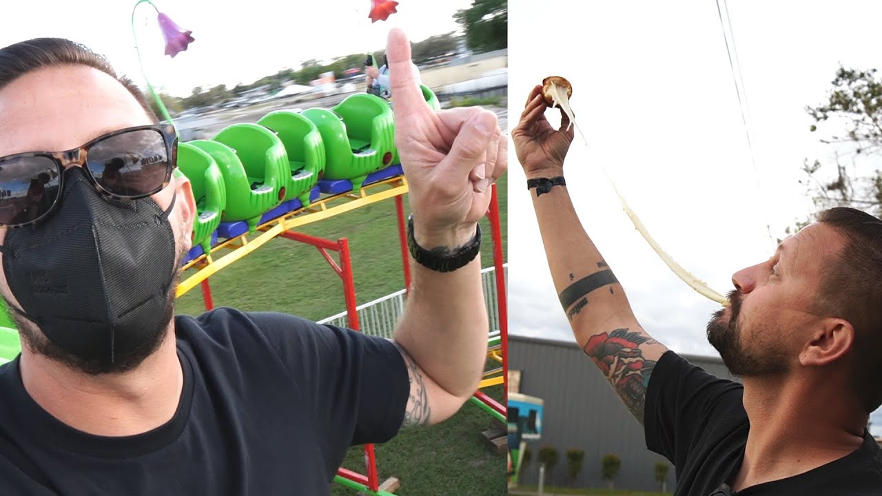 We Went To The Greatest Carnival On The Planet? | 2021 Central Florida Fair, Thrill Rides & Food!