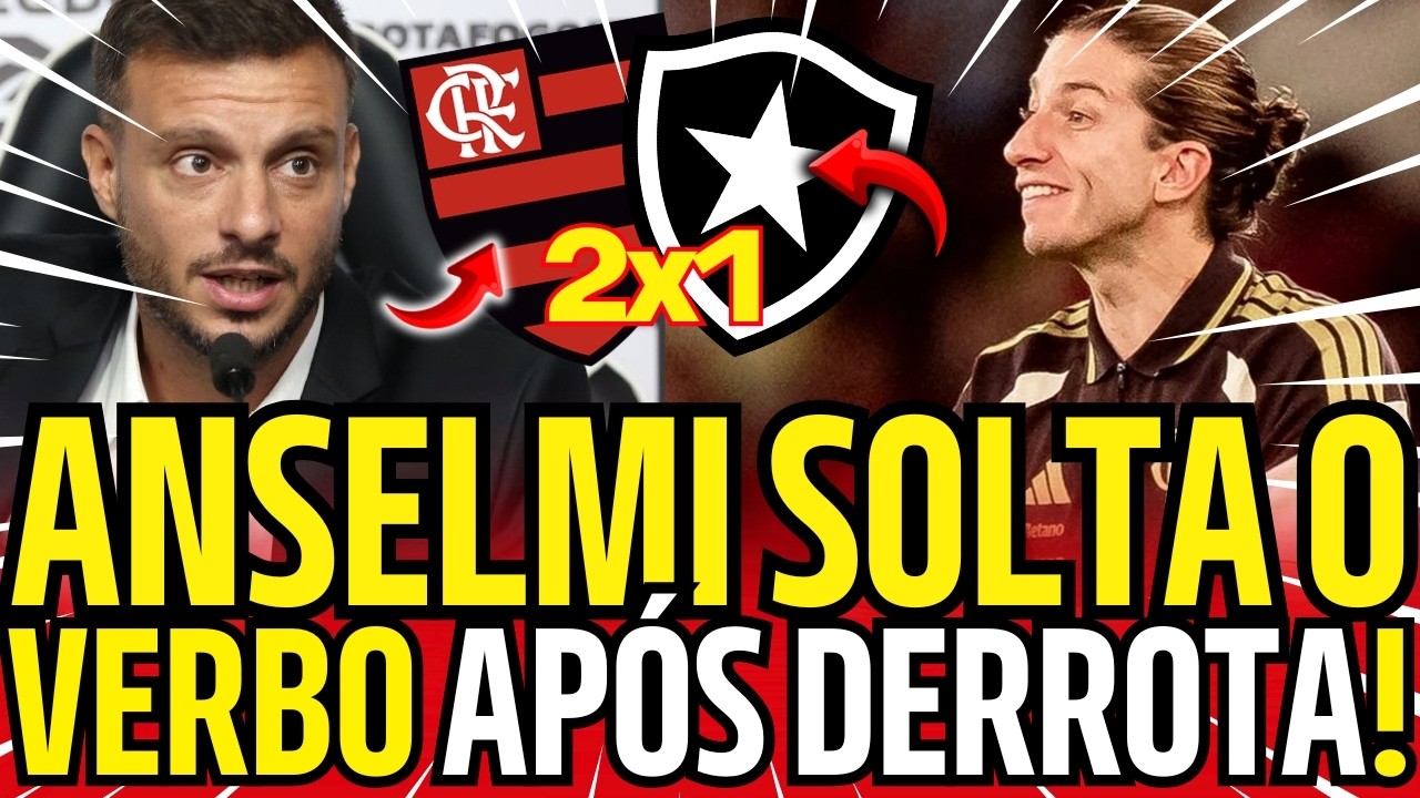 TÉCNICO DO BOTAFOGO SOLTA VERBO SOBRE FILIPE LUÍS E FALA OQUE NÃO ESPERAVA APÓS VITÓRIA DO FLAMENGO