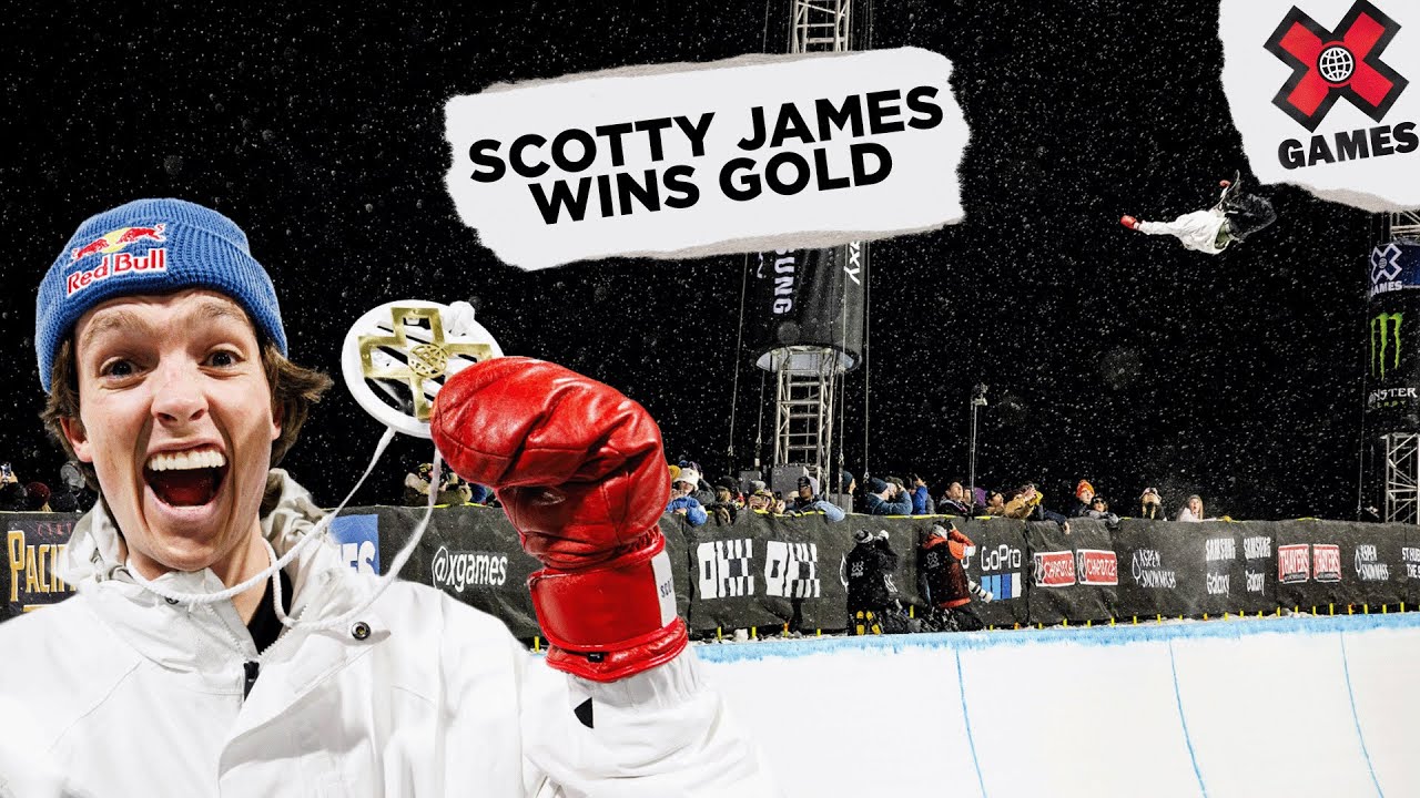 Scotty James Epic Battle for Superpipe Gold