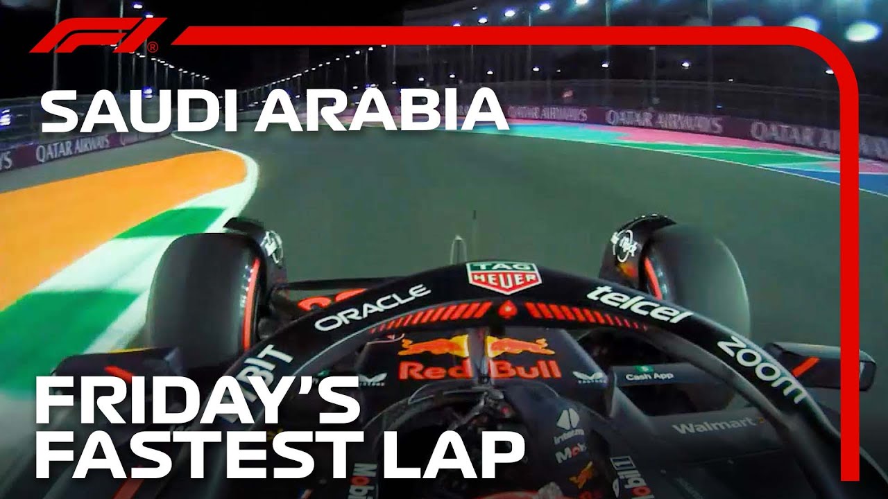Max Verstappen's Fastest Lap in FP2 | 2023 Saudi Arabian Grand Prix