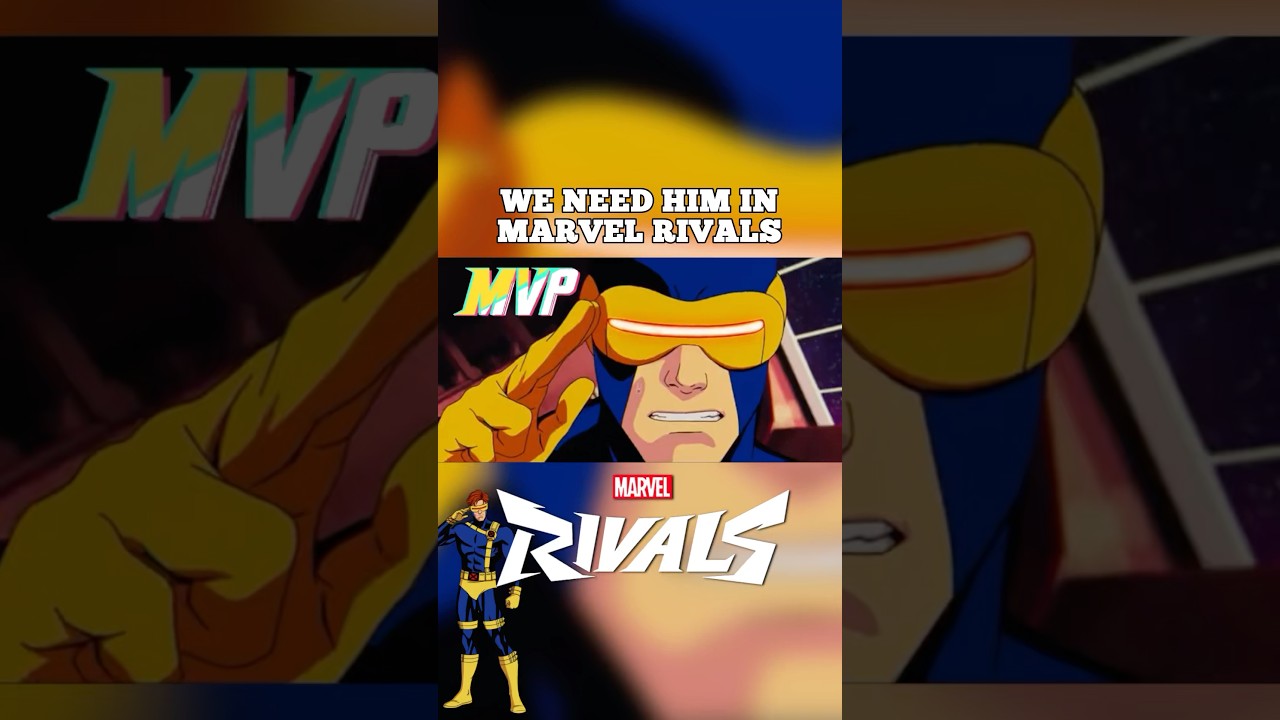 Cyclops MVP screen in Marvel Rivals would go hard #marvelrivals #gamingmemes