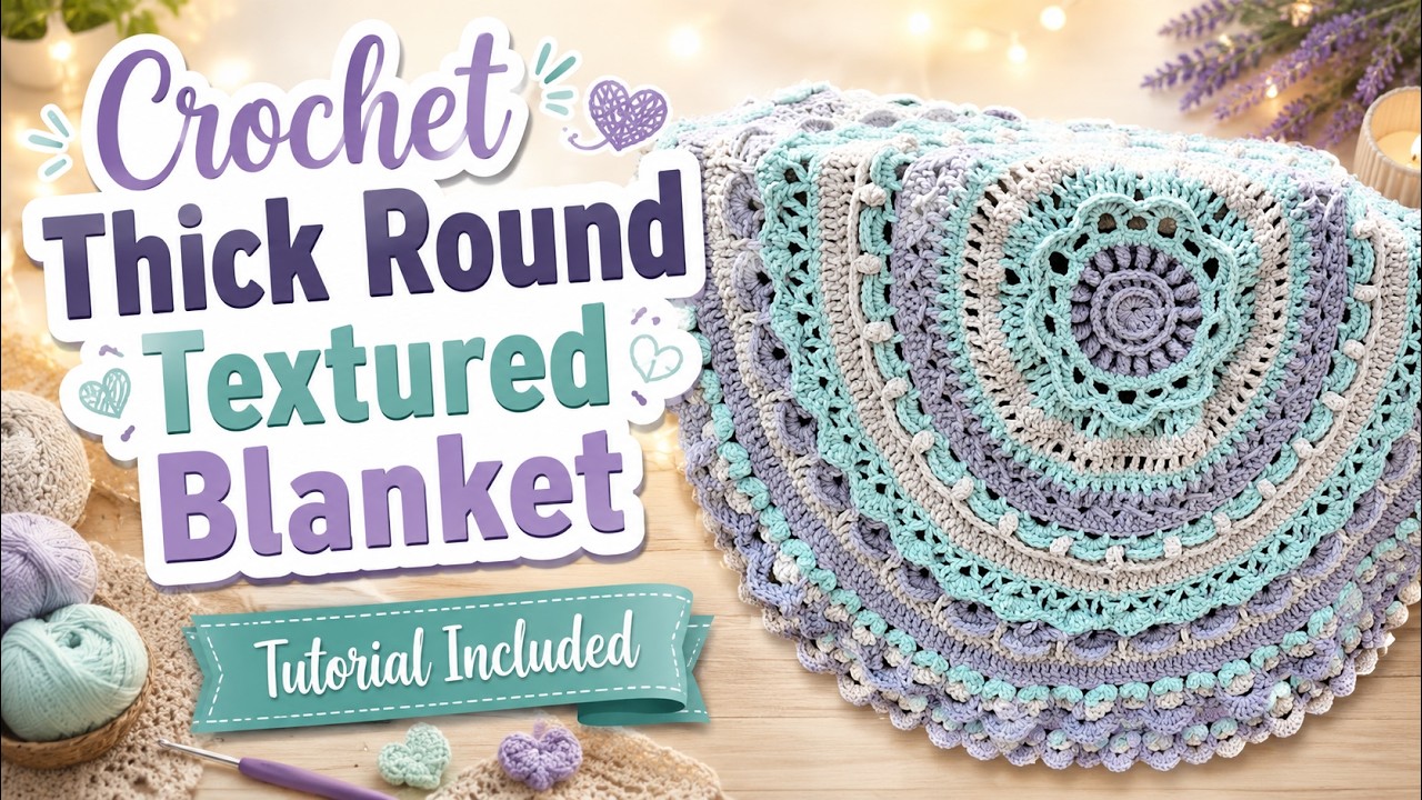 Crochet Thick Study of Rage Blanket