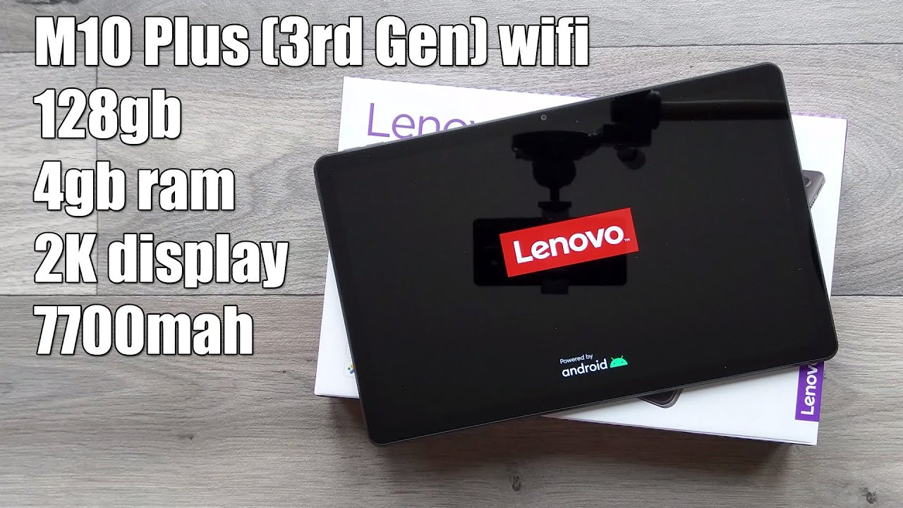 Lenovo Tab M10 Plus (3rd Gen) Wifi - Tablet 128GB, 4GB RAM unboxing setup & review #lenovo #tablet