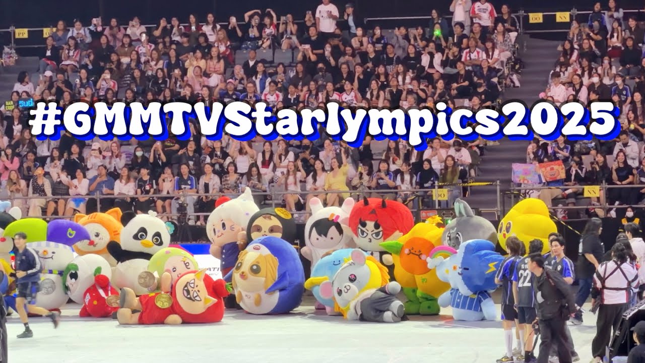 20251220 #GMMTVStarlympics2025 FANDOM CHARACTER RUNNING 🐰🤏🏻