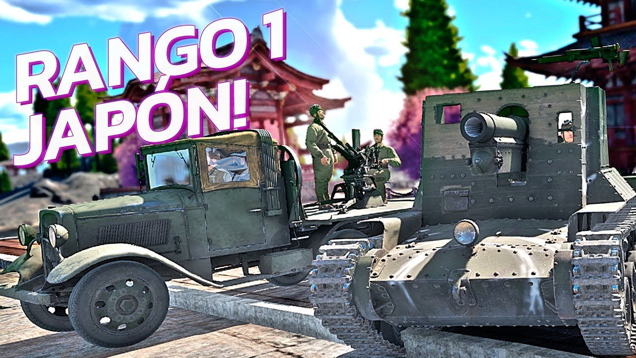 Reseña de Rango 1 de Japón en War Thunder!