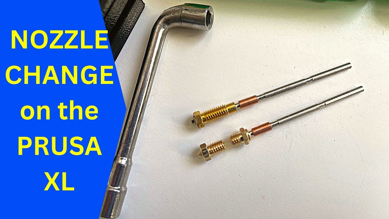 NOZZLE CHANGE on the PRUSA XL