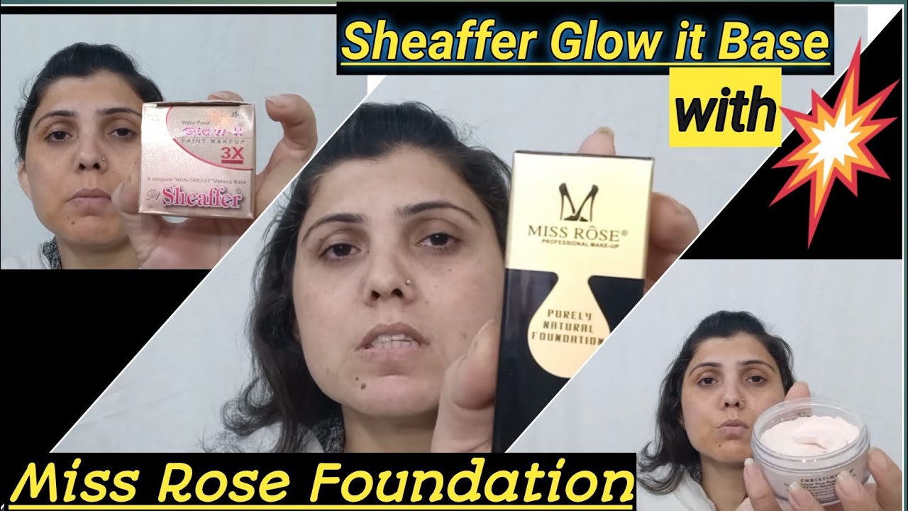 Sheaffer Glow it Base with Miss Rose Foundation # Sheaffer glow it base for beginners#