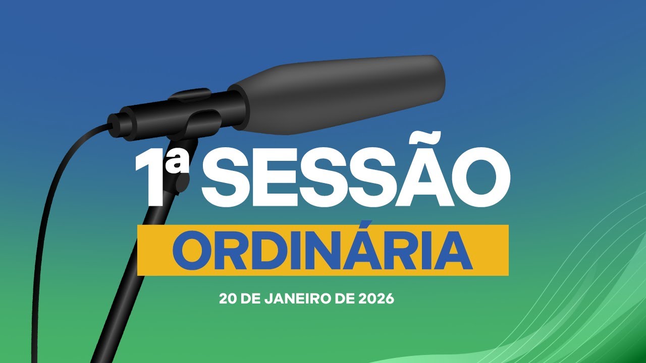 Sessão Ordinária da Câmara Municipal de Jaguaruana 20/01/2026