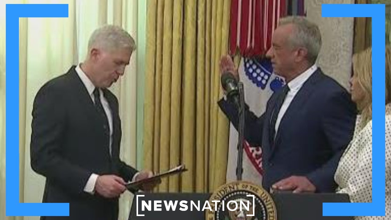RFK Jr. sworn in as Health and Human Services Secretary | NewsNation Now