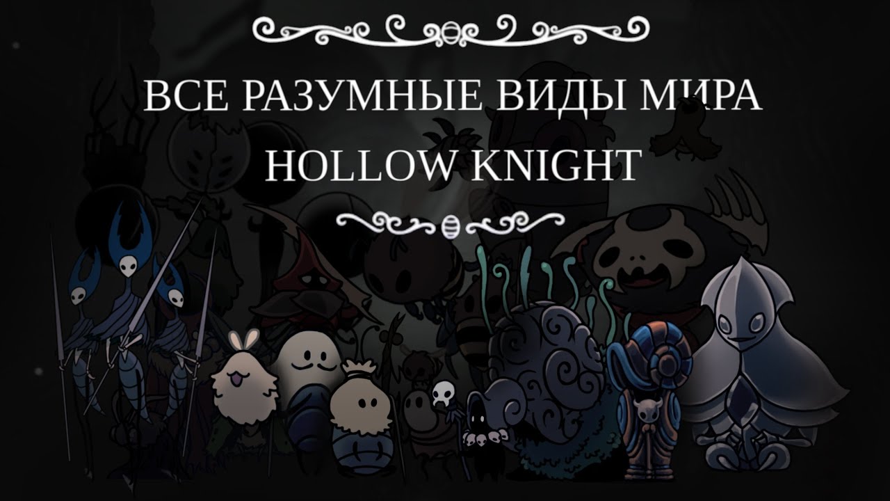 Все разумные Виды мира Hollow Knight и Hollow Knight: Silksong