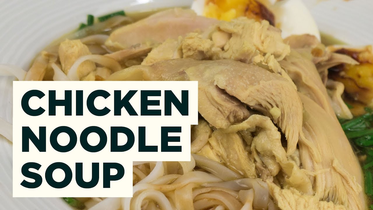 The best Chicken Noodle Soup Recipe - Indonesian Soto Ayam!