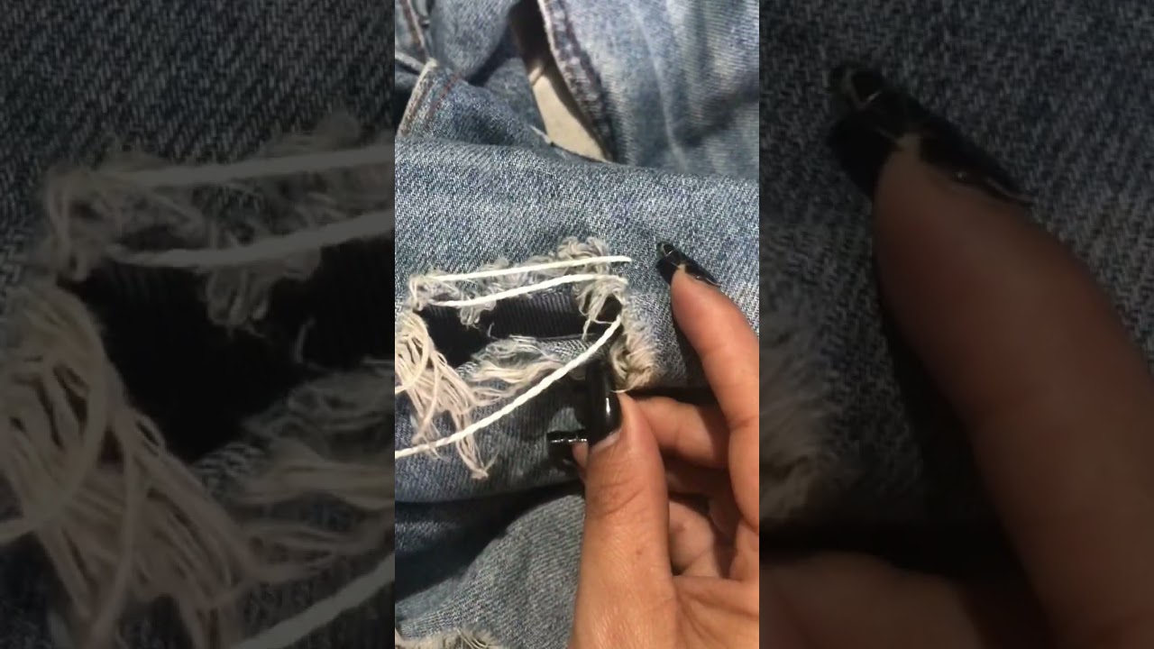 Como concertar sua cal&ccedil;a destr&oacute;ier, que perdeu o controle do rasgado!