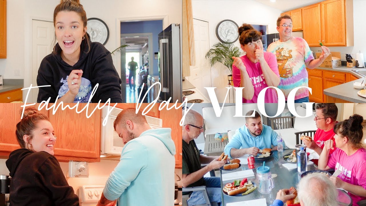 Family Day Vlog | Dads B-Day, Cook Out, & Funny Moments