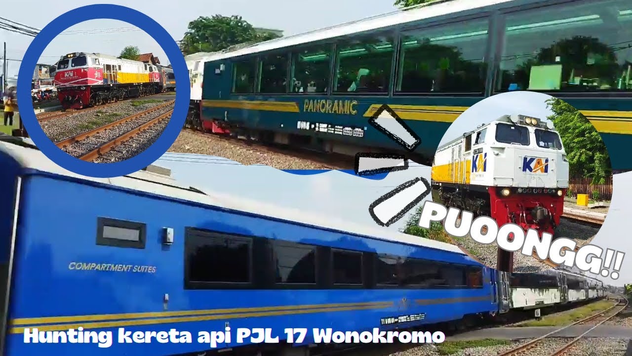 SERU BANGET‼️Hunting Kereta Api Unggulan DAOP 8 Surabaya