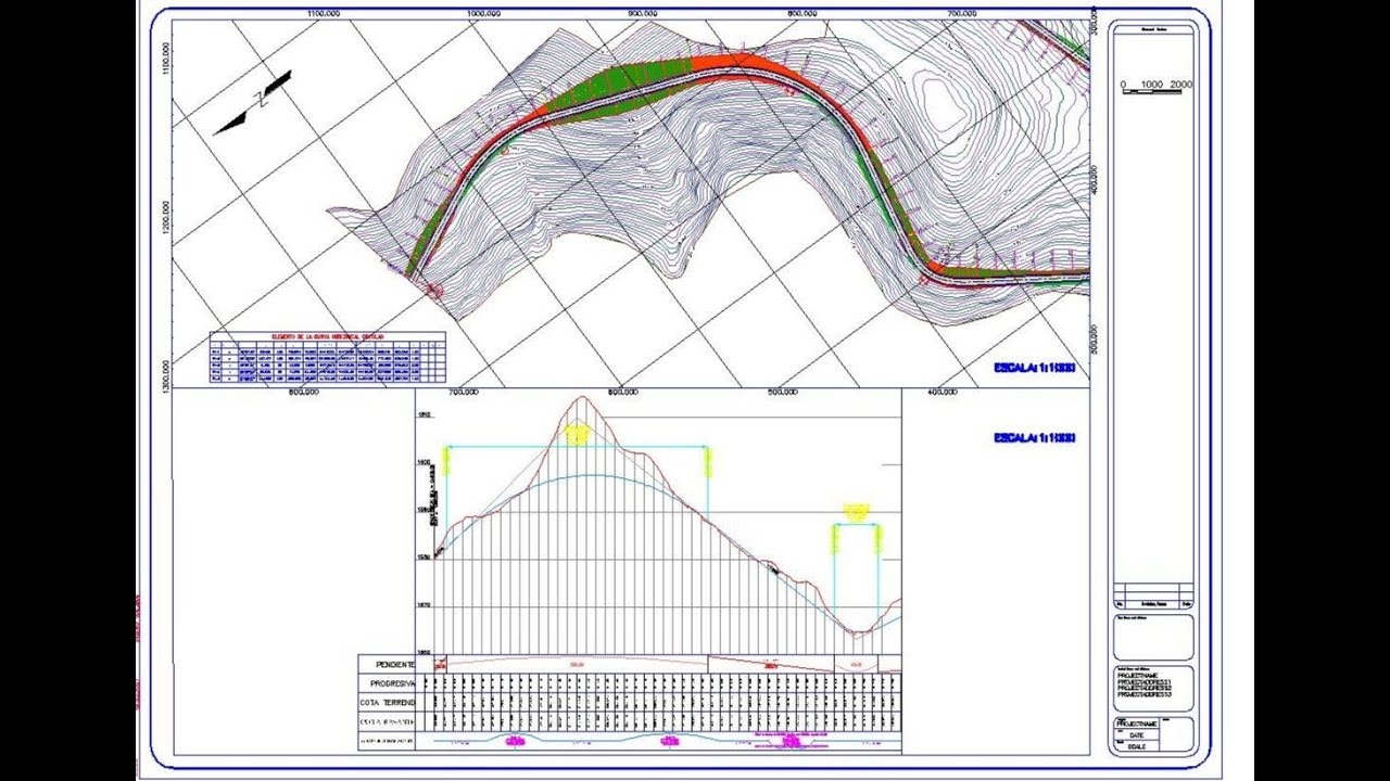 Como crear planos de  planta de perfil en Civil 3D 1/2