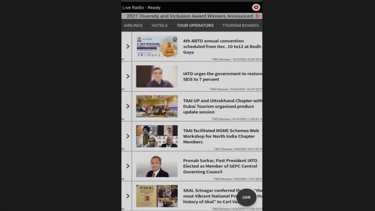 Travel World Online News - slide video   presentaion